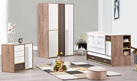 غرفة الأطفال من طراز MNZ-Label V2 - Cadde Yıldız