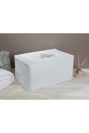 كيس دمشق من مادة MNZ-Lace 64X41X35 Cm أبيض 10028746-2 - English Home