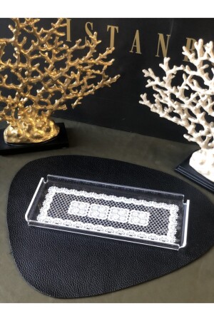 MNZ-Lace نمط شريط نوع plexiglass لاستير -30x13cm- QBBTDN3013 - Queen Bee İstanbul