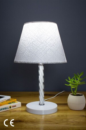 MNZ-Lacy White Elegance Lampshade TYC00815768749 - Vivido Abajur