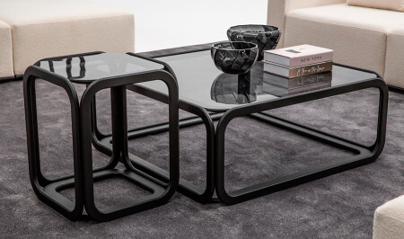 مجموعة طاولة القهوة MNZ-Ladezma - Cadde Yıldız