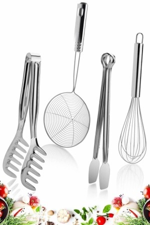 MNZ-Ladle Colander طحينة سلطة طحينة خلاط حبل مضربة جرير طحينة بطن مضربة - Trouvaille