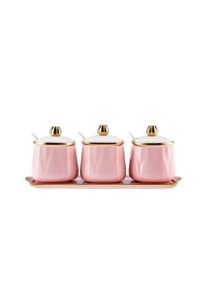 مجموعة من العطور من مسحوق من النبيذ (MNZ-Lale Powder Spice Set) 380 مل 153 - Karaca