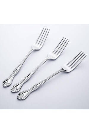 MNZ-Lalezar علبة شوك العشاء من 6 شوك العشاء lale018 - Nehir