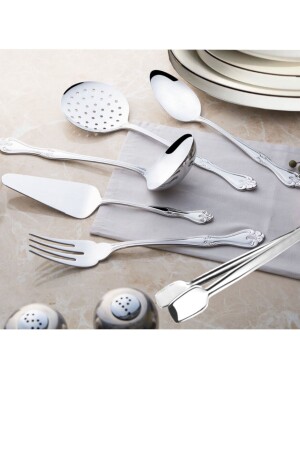 MNZ-Lalezar النمط العصري المشرق المُسطح 6 قطعة المشرق المُخدّم مجموعة NE6 - Nehir