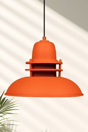 MNZ-Lantern Orange Chandelier مصباح معلق واحد المطبخ غرفة الأطفال غرفة المعيشة طاولة مصباح المصباح نماذج - Bamyum