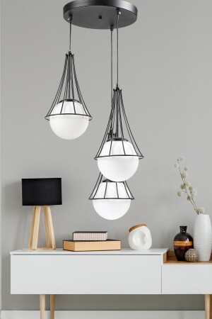 MNZ-lapis 3 . كرة الزجاجية الكرة السوداء البيضاء شمعة BG1040BG03 - Begüsa