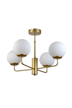 MNZ-Lapis تصميم حديث غرفة المعيشة المطبخ غرفة النوم الألوان القديمة الزجاج الأبيض 4 قطع الشنارة 2377L - Modavize