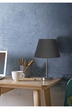 MNZ-Lara Chrome Body Anthracite Head Lampshade TYC0SOS2ON169235830683434 - HOMİNG