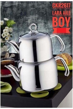 MNZ-Lara عائلية الحجم الصلب علبة شاي Ckr2617 GHST01201 - Cooker