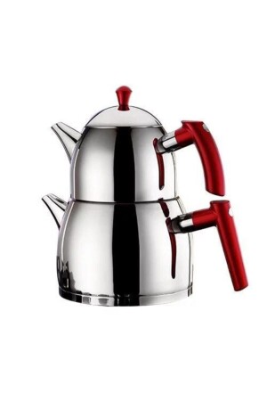 MNZ-Large Rose Gold طباخ شاي كبير مجموعة 55CYD011276 - Aryıldız