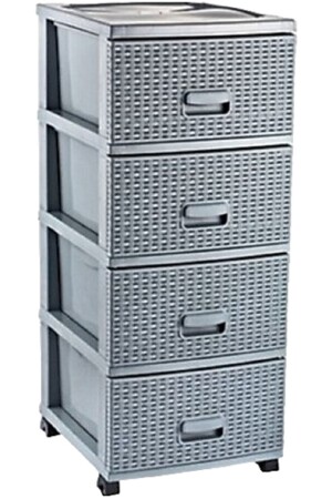 MNZ-Large Size 4 مخزن المظلة الفضية الرمادية راددان تبدو الخزانة المزروعة مع مخزنات الغسيل الغذائية رفات الغسيل TYC - EYMEN İSTOÇ