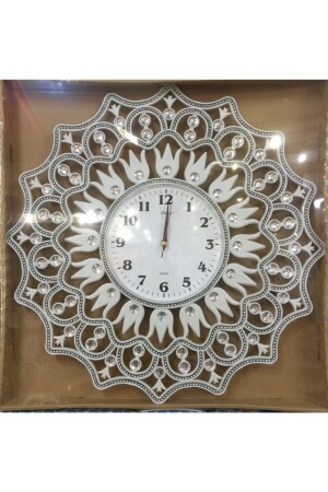 MNZ-Large Size Stone Living Room Type Modern Wall Clock (Model New) (54 سم) إش سات-54 بتيلي - QUARTZ