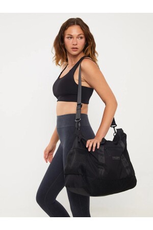 MNZ-LARGE-VOLUME STYLISH Label طباعة حقيبة رياضية نسائية من AYMİRA ملاحظة الملابس: 10% متاحة في السرعة - Lc Waikiki