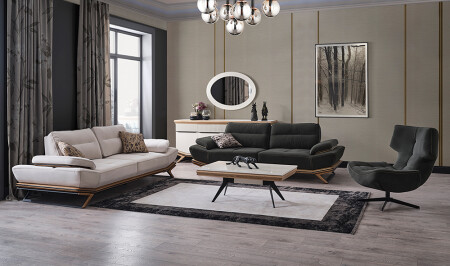 مجموعة الأريكة من طراز MNZ-Larina - Cadde Yıldız