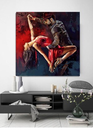 MNZ-Last Tango Dance Canvas طباعة 100x100 سم LSTTNGDNCE012 - ColorVision