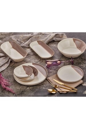 (MNZ-Laterna Salermo) 53 قطعة (مجموعة طعام البورتليني TAC-2302 - Taç