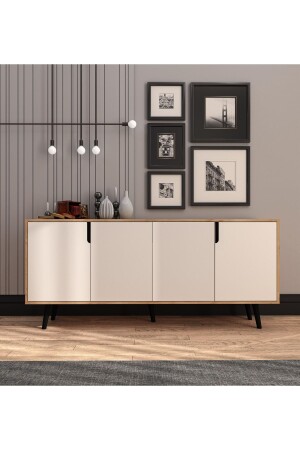 مكنسة مودرن من MNZ-Latina 180 سم سم سم سمفير اوك - VM08 أبيض - VM VERTEX MOBİLYA