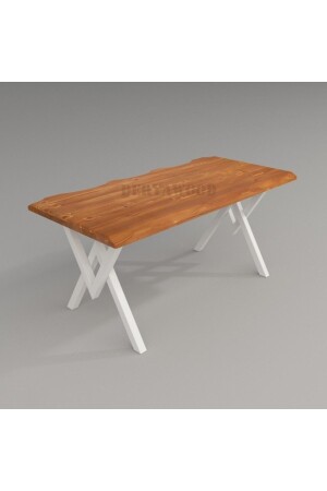 طاولة الطعام الصلبة من الخشب الصلب من طراز MNZ-Laurus المائية 85*220*76CM - Deryawood