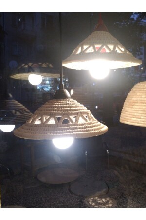 إضاءة السقف من طراز MNZ-Laurus Wicker PSO-301-509 - Savana El Yapımı Sanatları