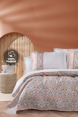 MNZ-Laveta مضاعفة 100٪ قطن بيك مجموعة - برتقال - Yataş