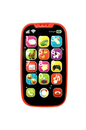 MNZ-Lc التعليم الهاتف الذكي- الأحمر - Let's Be Child