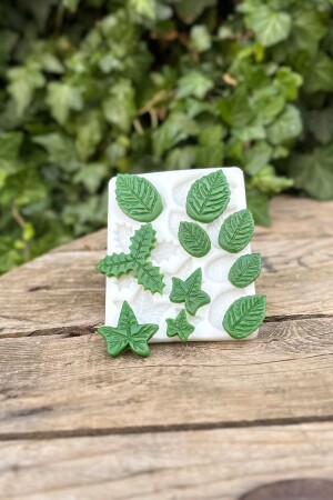 MNZ-Leaf عشرة شمعة (سليكون) - Rufusconcept