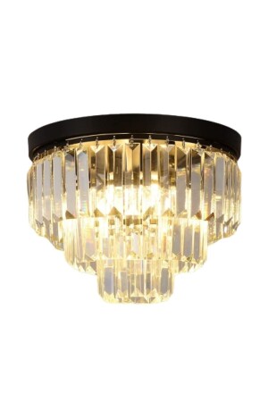 MNZ-Legendary 40cm كريستال الحجر الأسود غرفة المعيشة الحديثة شمعة 0036 - LİWORA