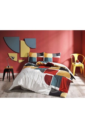 MNZ-Leo Mustard Single Youth Fashion Duvet Cover Set 60265217 - Taç