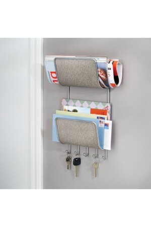 MNZ-Letter حامل-keychain-hanger 2 طبقة 19x36x8cm - Bosphorus