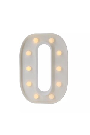MNZ-Letter O أُدّت الإضاءة ليلاً - DogusDeco