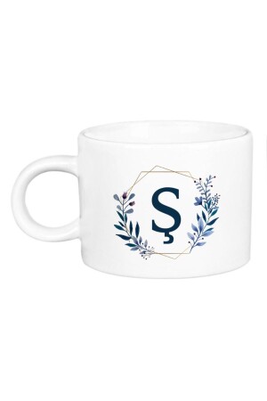 كوب فخام من البورتسلاين المطبوع من MNZ-Letter S - Hobishop