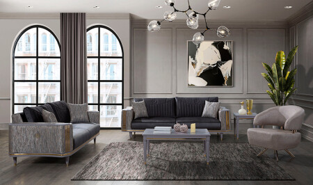 مجموعة غرفة المعيشة MNZ-Letto - Cadde Yıldız