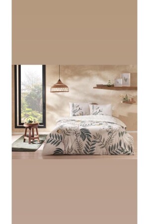 مجموعة غطاء غطاء مزدوج من غطاء MNZ-Liana Beige 8682475104043 - Taç