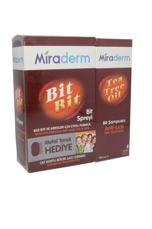 مجموعة من الشامبو من MNZ-Lice Spray Set Kzmprt - Miraderm