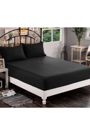 MNZ-Life ورقة واحدة معتادة +1 قضية وسادة سادة سوداء Ecdüzsyh1 ecdüzsyh1 - üntaş