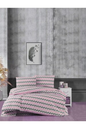 سلسلة MNZ-Life الوردي الرمادي الزيغازج غطاء الواحد السترة مجموعة Estekpembegriset estekpembegriset - üntaş