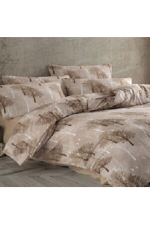 سلسلة MNZ-Life غطاء غطاء مزدوج مجموعة أشجار بنية - üntaş