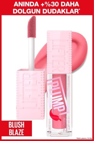 MNZ-Lift Plump Lip Gloss 001 بلوش بلاز 30158719 - Maybelline New York