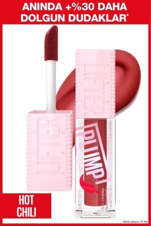 MNZ-Lifter Plump Lip Gloss- 006 شلي ساخن - Maybelline New York