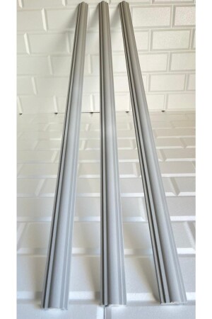 MNZ-Light Gray Mtb Avm سعر هو لقطعة واحدة سكة حديقة مزخرفة ذاتية التمصق 100 سم - Decosa