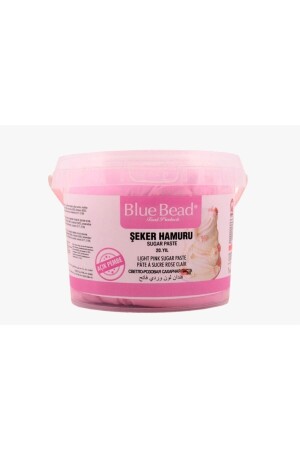 MNZ-Light Pink 1 كجم من الخبز السكري - Blue Bead