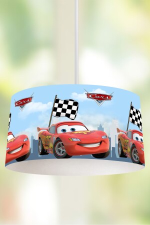 MNZ-Lightning McQueen مصباح معلق للأطفال شمعة - Rivaistanbul