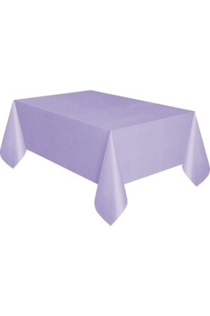 ملون MNZ-Lilac Disposable 120x180 سم ملون خفيف الأرجواني اللون البلاستيكي العادي لعبة عيد ميلاد - Huzur Party Store