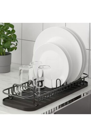 MNZ-Lillhavet رف الأطباق المتعددة الوظائف أنتراتيكيت - Ikea