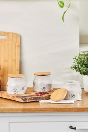 MNZ-Lilly 3-piece Vacuum Covered Spice Set 153 09. 01. 1163 - Karaca