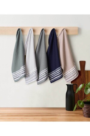 MNZ-Limira 5pcs مناشفة مطبخ متعددة الألوان 30x50 2263 KH-2243 - Koza Home