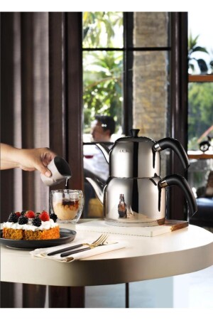 مجموعة من صناديق الشاي من نوع MNZ-Lina 4 Piece Midi (مع كاشفة بخار) - Olika