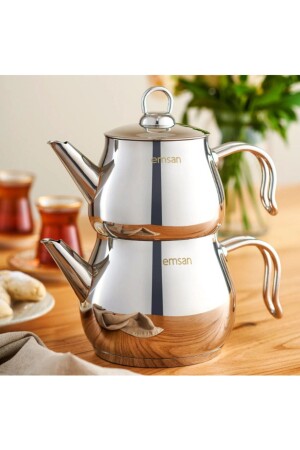 MNZ-Lina Midi Teapot Tk Inox P-0050602 - Emsan