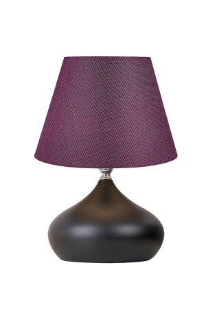 مصباح طاولة من طراز MNZ-Lina Purple Hat Single Metal Lampshade EV-323 - EvLight